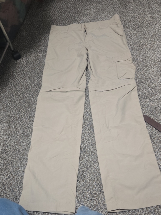 Columbia Pants - Columbia Women's Beige Convertible Cargo Pants